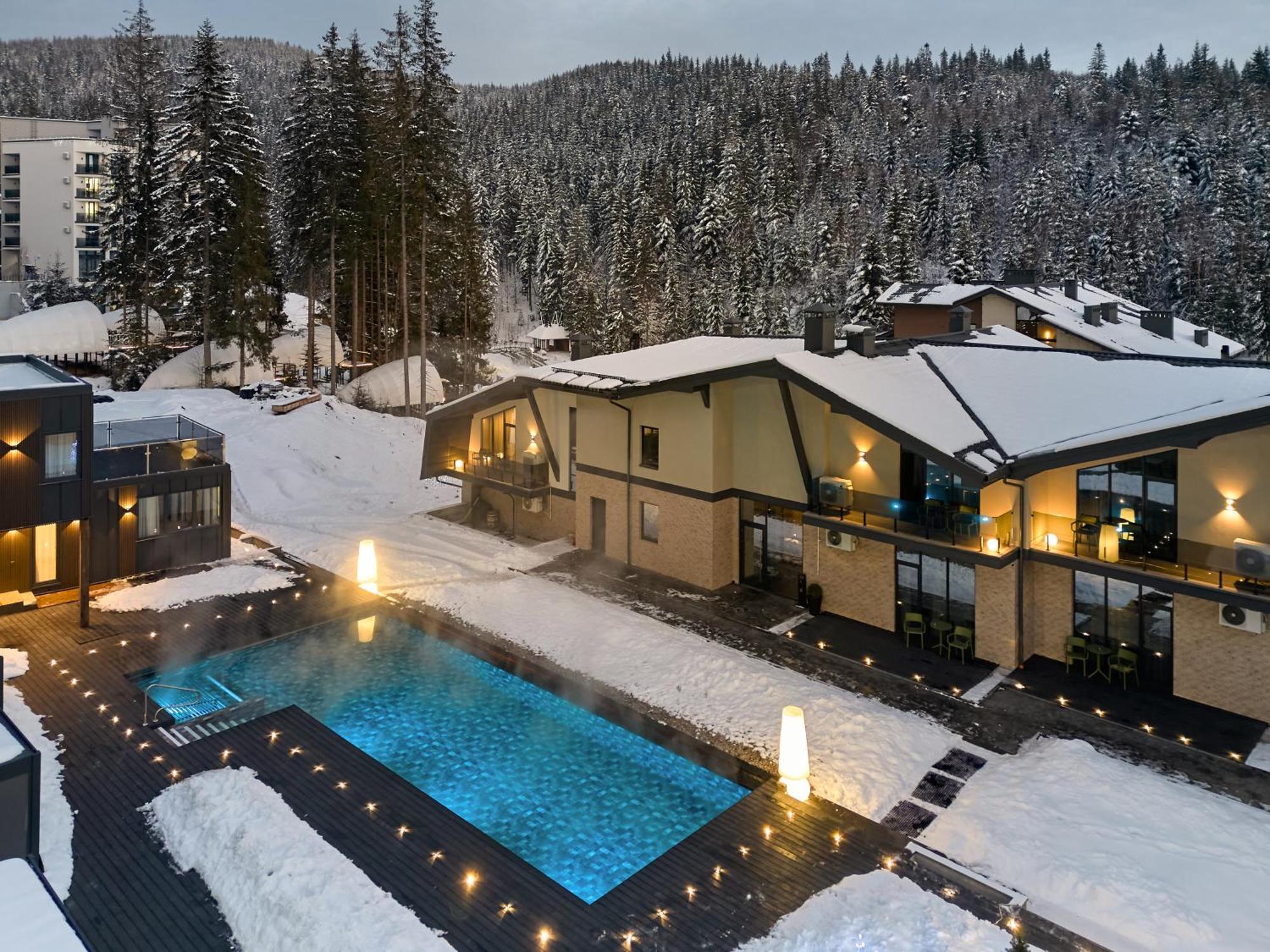 Twins Hotel & Spa Bukovel Dış mekan fotoğraf